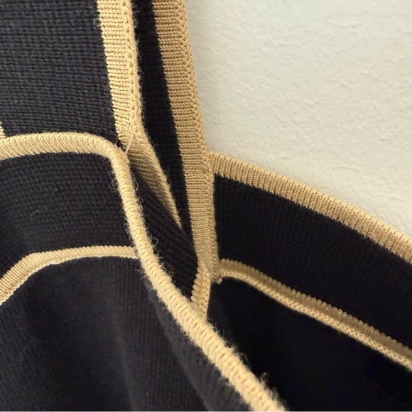 LAUREN Ralph Lauren Black Label Black and Tan Women's Top Size XXL - Picture 5 of 9